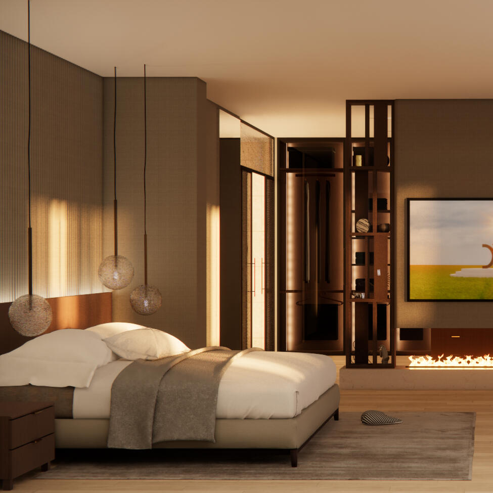 Contemporary villa design in Hydra, Algiers, Algeria — a refined architectural creation by darchitecture that blends modern elegance with Algerian identity and Mediterranean charm.