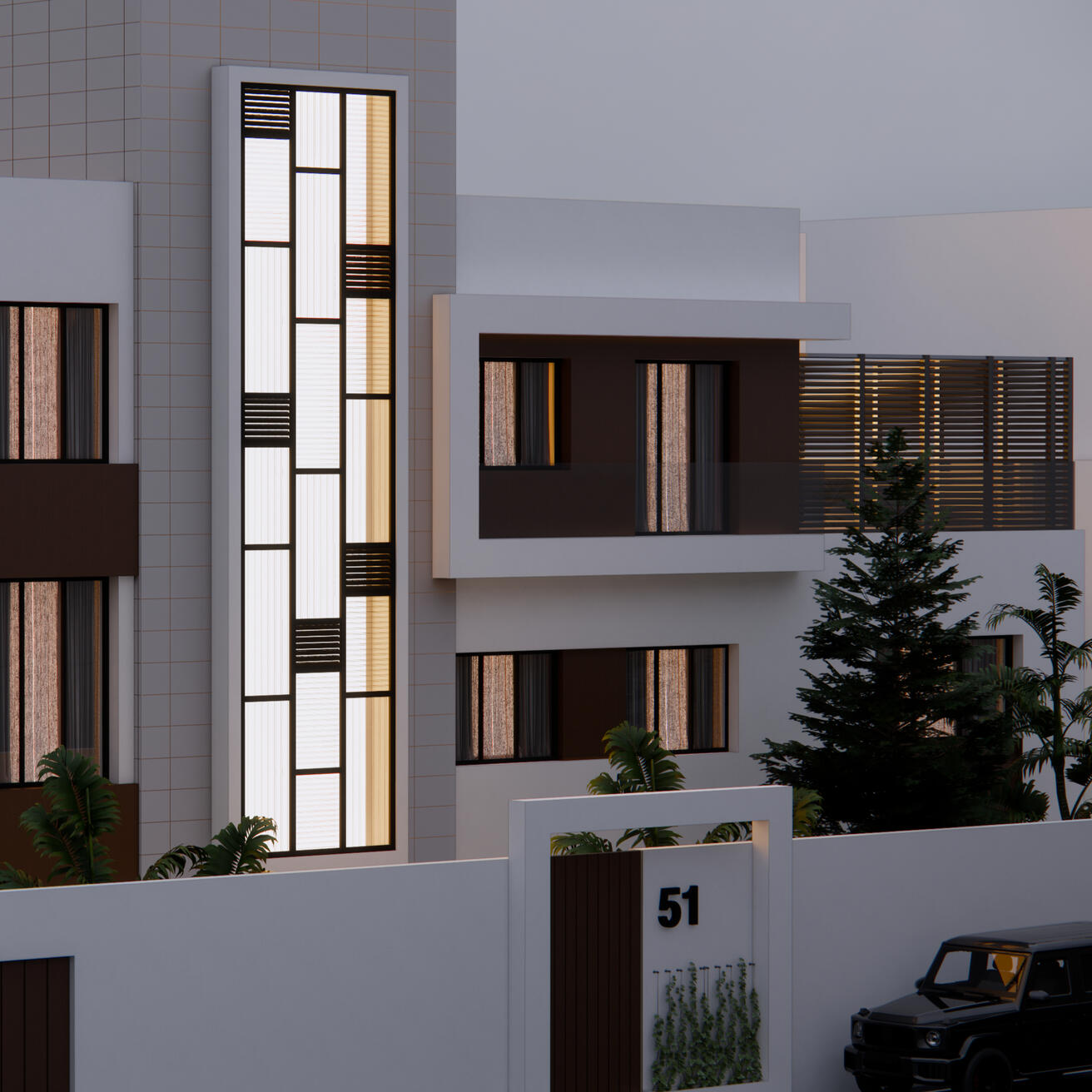 Contemporary villa design in Hydra, Algiers, Algeria — a refined architectural creation by darchitecture that blends modern elegance with Algerian identity and Mediterranean charm.